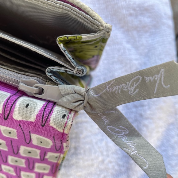 VERA BRADLEY WaterColor Travel Wallet - Picture 5 of 7